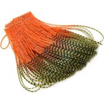Fly Dressing Barred Fire Tip Sili Legs Avocado/ Orange Tip