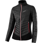Löffler Hybrid Jacket PL60 Womens (21/22) Black / Rouge Red (956)