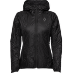 Black Diamond Vision Hybrid Hoody Womens Black