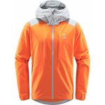 Haglöfs Discover Touring Jacket Mens Flame Orange / Concrete