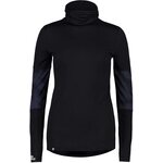 Mons Royale Cornice Rollover LS Womens Black/Motion 9