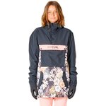 Rip Curl Primative Anorak Jacket Womens Black