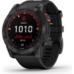 Garmin Fenix 7S Solar Slate Gray w/ Black Band