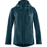 Fjällräven Bergtagen Lite Eco-Shell Jacket Womens Mountain Blue (570)