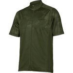 Endura Hummvee Ray S/S Jersey Mens Olive Green