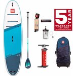 Red Paddle Co Ride 10'6" x 32" package Blue/White | with Cruiser Tough Paddle