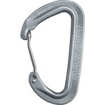 Mammut Sender Wire Carabiner Light Grey