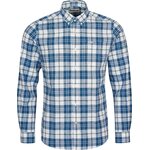 Barbour Thorpe Tailored Shirt Mens Mid Blue