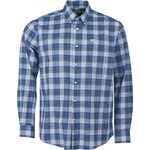 Barbour Sadle Shirt Mens Navy