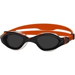 Zoggs Tiger LSR+ Black/Orange/Tinted Smoke