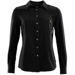 Aclima Woven WoolShirt Womens Jet Black