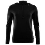 Aclima LightWool Hoodie Womens Jet Black