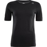 Aclima LightWool Classic Tee Womens Jet Black