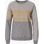 Varg Fjällbacka Cotton Jersey Womens Grey With Yellow