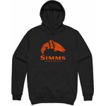 Simms Wood Trout Fill Hoody Black