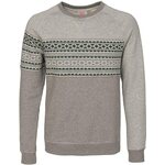Varg Fjällbacka Cotton Jersey Mens Grey with Moss Green