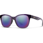 Smith Caper Crystal Midnight - ChromaPop Polarized Violet Mirror