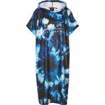 Rip Curl Mix Up Print Hooded Towel Pacific Blue
