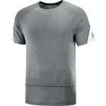 Salomon Cross Run Graphic Tee Mens Black / White