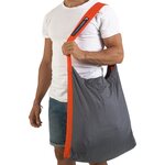 Ticket To The Moon Eco Bag L Dark Grey/Orange