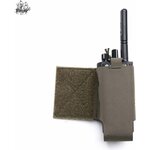 Velocity Systems Side Flap Radio Pouch Motorola APEX Ranger Green
