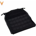 Velocity Systems SCARAB MOLLE Zip On Back Panel Black