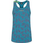 La Sportiva Leaf Tank Womens Topaz/Red Plum