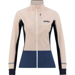Swix Motion Premium Jacket Womens Peach Whip / Lake Blue