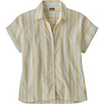 Patagonia Lightweight A/C Shirt Womens Cali Stripe: Isla Yellow