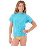 Rip Curl Girls Golden Rays Short Sleeve Tee Light Blue