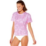 Rip Curl Icon Of Surf Short Sleeve UV Tee Womens Pink