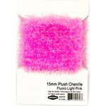 Semperfli 15mm Plush Transluscent Chenille Fluoro Pale Pink