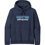 Patagonia P-6 Logo Uprisal Hoody Mens New Navy