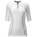 Salomon Exo Motion Zip Tee W Valkoinen