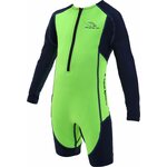 Aquasphere Stingray HP2 Long Sleeve Junior Bright Green / Navy Blue