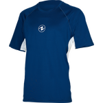 AquaLung Rashguard Loose Fit SS Mens Navy / White