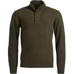 Barbour Essential Patch Half Zip Mens Seaweed