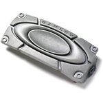 Oakley Pin High Belt Buckle Antique Silver