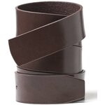 Oakley Leather Belt Strap Brown