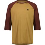 Mons Royale Tarn Merino Shift Raglan 3/4 Mens Slow Bake