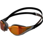 Speedo Fastskin Pure Focus Mirror Black/Cool Grey/Fire Gold