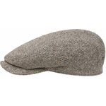Stetson Driver Cap Silk Black/Brown Herringbone