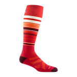 Darn Tough Snowpack OTC Midweight with Cushion Merino Mens Red