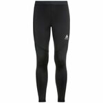 Odlo Ceramiwarm Tights Mens Black - Odlo Concrete Grey