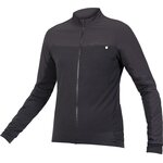 Endura GV500 Long Sleeve Jersey Mens Black