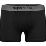 Super.natural Base Mid Boxer 175 Mens Jet Black