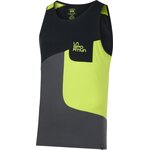 La Sportiva Dude Tank Mens (2023) Carbon / Lime Punch