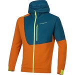 La Sportiva Mood Hoody Mens Hawaiian Sun / Storm Blue