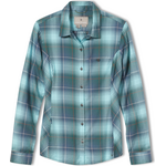 Royal Robbins Dream Trekker Flannel L/S Womens Alpen Blue Rena Pld (980)