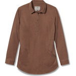 Royal Robbins Hemp Chambray L/S Womens Rustic (200)